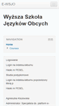 Mobile Screenshot of e-wsjo.pl